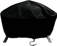 New - Blackhoso Round Fire Pit Cover , 40"&times;24" . Waterproof Firepit Covers . Full Coverage Dustproof Anti UV Outdoor Fire Pit Cover