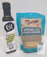 Oi! Toasted Sesame Oil 250mL (2026) & Bob's Red Mill Nutritional Yeast 142g Large Flake (2027)