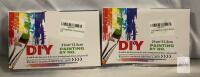 2 [Adult Crafts] New Passionate Adult Couple DIY Paint-By-Numbers Kit, 16" &times; 20"