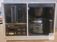 Black & Decker 10-Cup Spacemaker Coffee Maker . Tested Powers Up , Not Tested Beyond Power Up