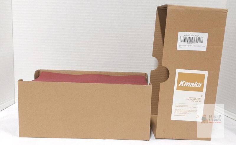New KMAKII 50-Pack Burgundy Disposable Paper Dinner Placemats, 12x17 Inch, Rectangular
