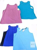 Women's Plus Size 3X Tank Tops Assorted Lot &mdash;Relativity, Studio Works, Fashion Bug, Carolyn Taylor NOTE; PERFUME LINGERING