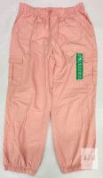 GAP Kids Cargo Pants XL 14/16 Light Pink Elastic Cuff, Elastic Waist, Made in China
