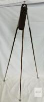 Bilora No. 447 Vintage Folding Tripod, Made in Germany, Leather Case, 37" Max Height