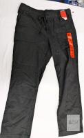 NEW Buffalo David Bitton Black Men&rsquo;s Jogger Pants, Size Medium, Elastic Waist, 4 Pockets, New with Tags