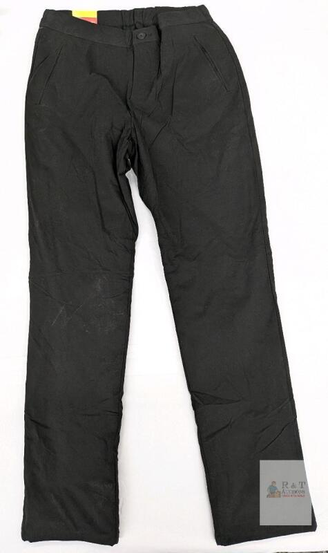 NEW Stormpack Sunice Ladies' Windproof Lined Pant, Size Small, Black, 30" Inseam