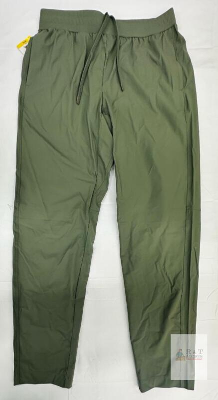 NEW Mondetta Outdoor Project Men's Olive Green Jogger Pants Small Elastic Waist Drawstring