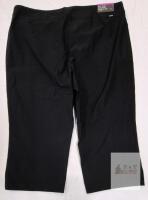 NEW S.C. & CO. Women's Black Tummy Control Capri Pants, Size 22, 21" Inseam