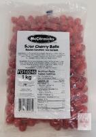 McCormicks Sour Cherry Balls 1kg Bulk Candy, FD10245, Made in Brazil, UPC 625721024546