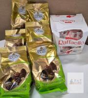 6x Ferrero Rocher Golden Eggs 90g & 1 Raffaello Confetteria 150g, 2025 Expiry, Sealed Packs