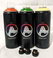 3 New Cans DOUBLE A Spray Paint (400ml ea)