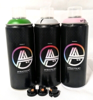 3 New Cans DOUBLE A Spray Paint (400ml ea)