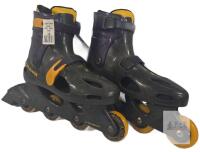 Blade Runner Pro 2500 Inline Skates Size 10, Pair of Hurricane Bike/Skate Helmets