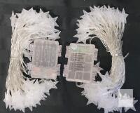 NEW Star String Lights 50 LED, 16.4ft, Battery Operated, Warm White, 8 Modes, Indoor/Outdoor