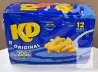 BB 2025 KD Original Macaroni & Cheese, Case of 12 Boxes (200g Each),