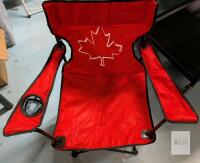 Ozark Trail Deluxe Arm Chair. 32" by 20.5" by 35"