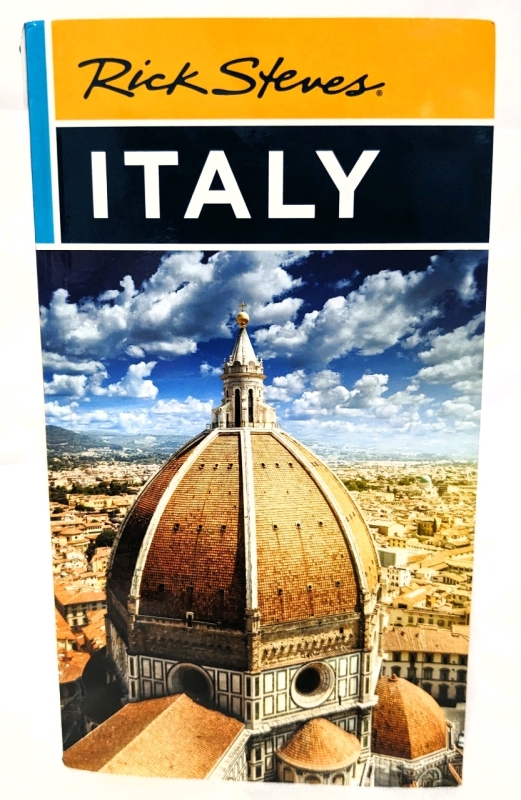 New Rick Steves ITALY Softcover Travel Guide Book
