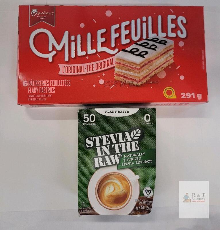 BB 2025-05-27,Vachon Mille Feuilles 291g 6 Pastries & Stevia In The Raw 50-Pack Zero Calorie Sweetener, Vegan