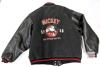 Disney Store Mickey Mouse 1928 Varsity Jacket Large Wool/Leather, Exclusive, Cracked Sleeves - 3