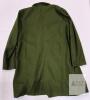 NEW XXL Olive Green Double-Breasted Military-Style Overcoat, 100% Polyester, 6-Button Front - 3