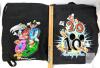 Disney Lot: 2 Tote Bags, 2 Drawstring Backpacks (2009, 2010), 2 Zipper Pouches, Mickey & Friends - 3