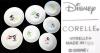 Corelle Disney Mickey Mouse Expressions Plate Set, 7pc, 10.25" & 7.25", Vitrelle USA, Chip