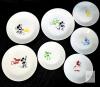 Corelle Disney Mickey Mouse Expressions Plate Set, 7pc, 10.25" & 7.25", Vitrelle USA, Chip - 2