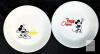 Corelle Disney Mickey Mouse Expressions Plate Set, 7pc, 10.25" & 7.25", Vitrelle USA, Chip - 3