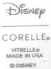 Corelle Disney Mickey Mouse Expressions Plate Set, 7pc, 10.25" & 7.25", Vitrelle USA, Chip - 7