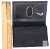 AC/DC Tri-Fold Chain Wallet w/Embroidered Logo + MCM Leather Bi-Fold Wallet, ID Window, Zipper Pocket - 2