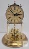 Bulova Anniversary Clock, Quartz, Glass Dome, Gold-Tone, Made in Germany, 11.5" Tall - 2