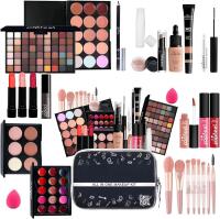 NEW KARUIZI All-in-One Makeup Kit, KIT003, 40+ Piece Set, Multiple Palettes & Brushes, Case/Serial X0040D9N6B