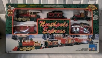 Vintage Northpole Express Model Train set.