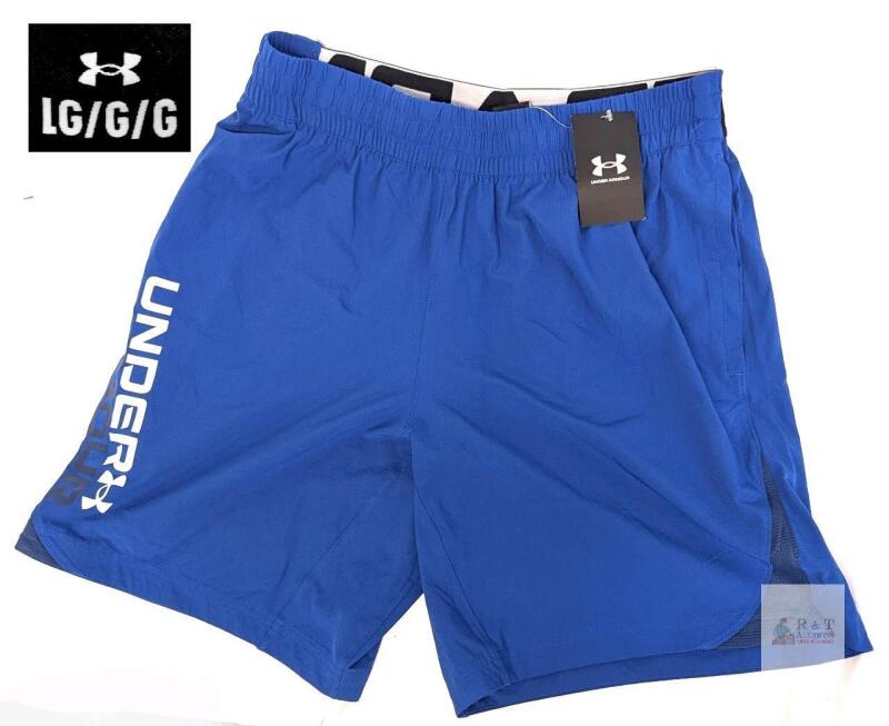 NEW Under Armour UA Launch SW 7'' Men's Running Shorts Blue Size Large Fitted Moisture-Wicking