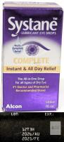 Systane Complete 10 mL Lubricant Eye Drops, Multi-Symptom Relief, Sterile, Expires 08/2026
