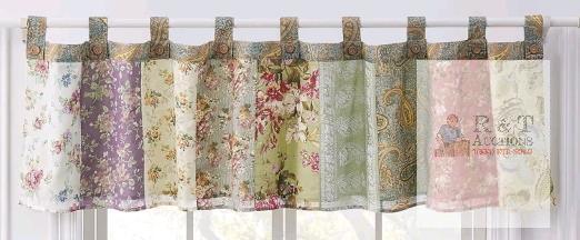 New Blooming Prairie Window Valance 84 x 21"