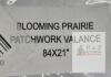 New Blooming Prairie Window Valance 84 x 21" - 4