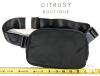 NEW Citrusy Boutique Black Sling Bag &ndash; Crossbody/Fanny Pack, Zipper Closure, Mesh Pocket, 8.5&rdquo; x 5&rdquo; - 2