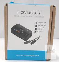 NEW HomeSpot BTADP-128-DV8 HD Bluetooth Audio Transmitter, aptX Adaptive/HD/LL, DC 5V, Lot FG2301051115