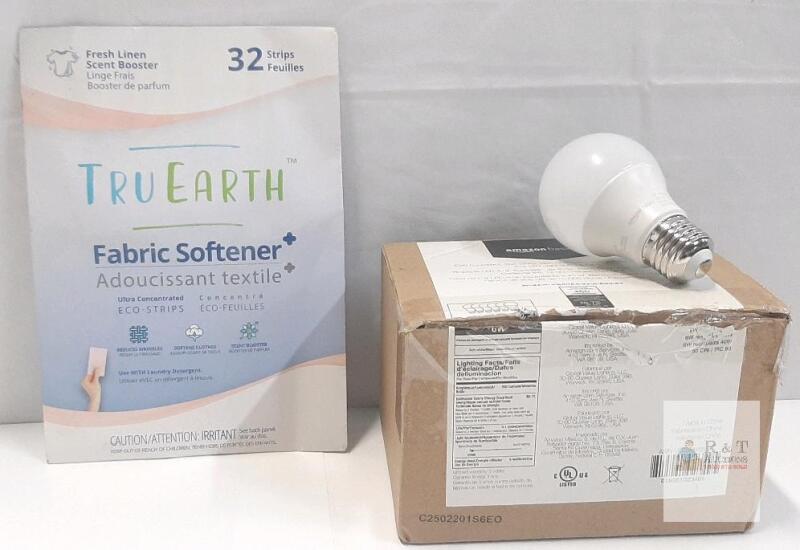 Amazon Basics A19 LED Light Bulbs 40W Equivalent Soft White Non-Dimmable 6-Pack 10,000hr E26