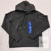 NEW LAZYPANTS Pullover Hoodie, Size Large, Charcoal, Unisex, Kangaroo Pocket, Drawstring Hood