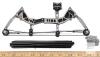 New 9.5inch Mini Compound Bow Stainless Steel Includes 4/12 Arrows and Target Paper - 2