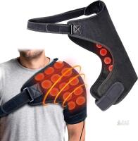 NEW UTK H21J2 Far Infrared Heated Shoulder Wrap, Smart Controller, Jade Stones, Auto Shut Off