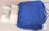 NEW JMG Bird Direct Blue Chair Seat Cushion Set, 19"x19"x3", Indoor/Outdoor Use, Removable Covers, Set of 4 - 3