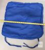 NEW JMG Bird Direct Blue Chair Seat Cushion Set, 19"x19"x3", Indoor/Outdoor Use, Removable Covers, Set of 4 - 4