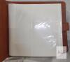 Office Supplies Set: Brown Organizer Binder/ Photo album, Blueline Sales Book 50 Duplicates, Zebra Sarasa Pens - 3