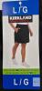 NEW Kirkland Signature Women&rsquo;s Skort Large, Black, REPREVE, Drawstring Waist, Pockets