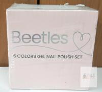 NEW Beetles 6 Colors Gel Nail Polish Set, 0.25 fl oz Bottles, UV/LED, Sealed, Exp 2028, Lot 20250527045