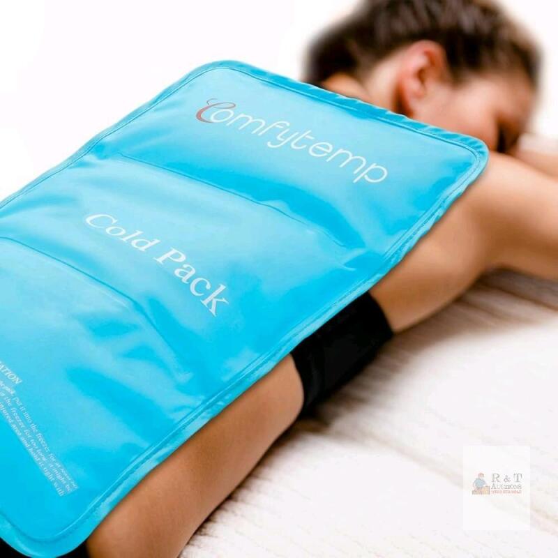 NEW Comfytemp XL Reusable Hot & Cold Gel Pack, 13"x10", Microwave & Freezer Safe, For Pain Relief
