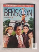 Benson Seasons 1 & 2 DVD Set, Mill Creek, 4-Disc, 19+ Hours, UPC 683904536532
